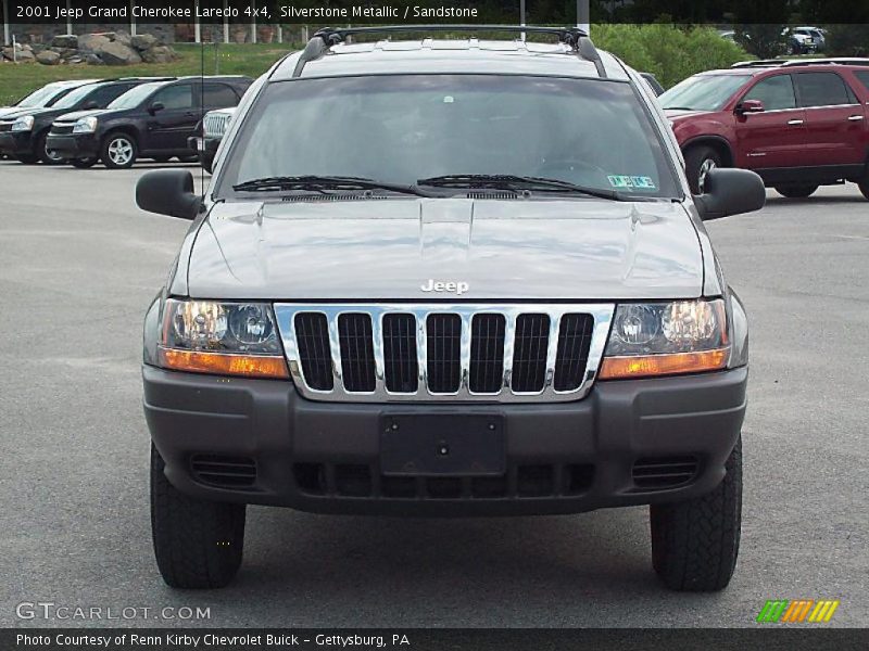 Silverstone Metallic / Sandstone 2001 Jeep Grand Cherokee Laredo 4x4