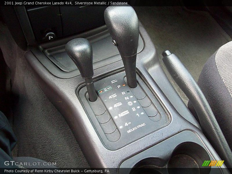 Silverstone Metallic / Sandstone 2001 Jeep Grand Cherokee Laredo 4x4