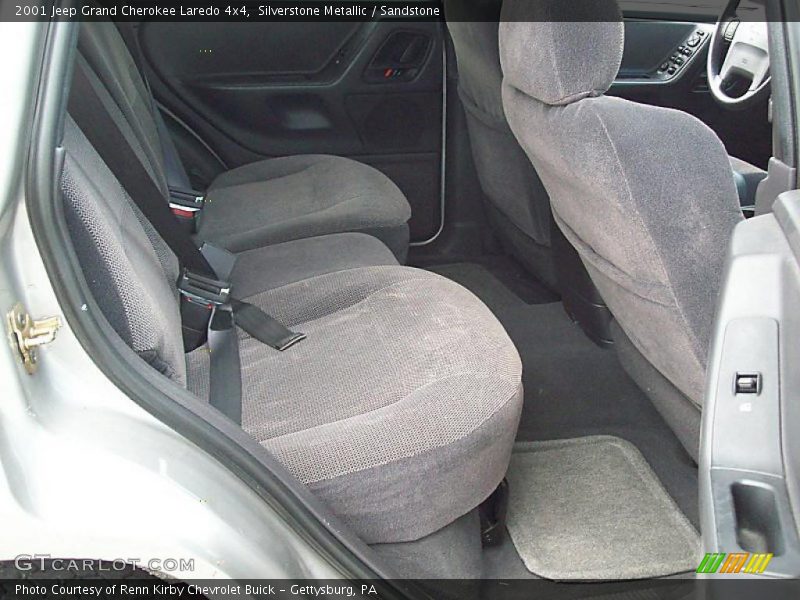 Silverstone Metallic / Sandstone 2001 Jeep Grand Cherokee Laredo 4x4