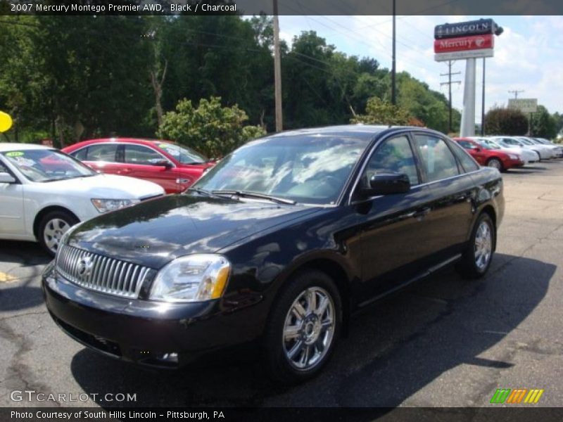 Black / Charcoal 2007 Mercury Montego Premier AWD