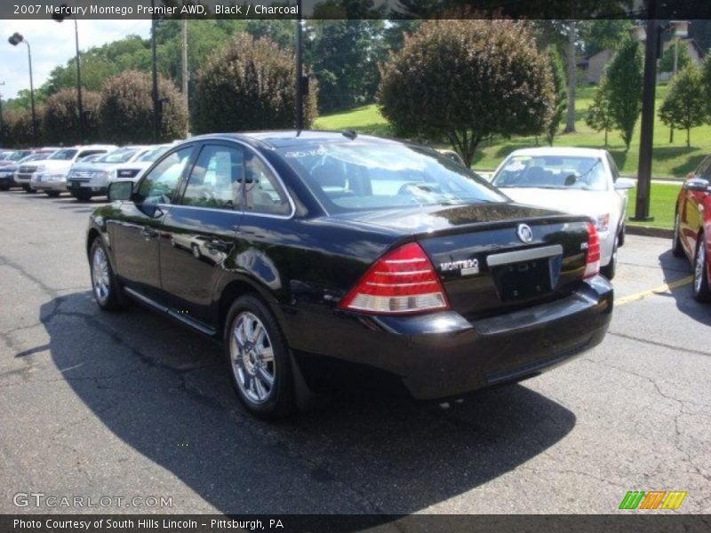Black / Charcoal 2007 Mercury Montego Premier AWD