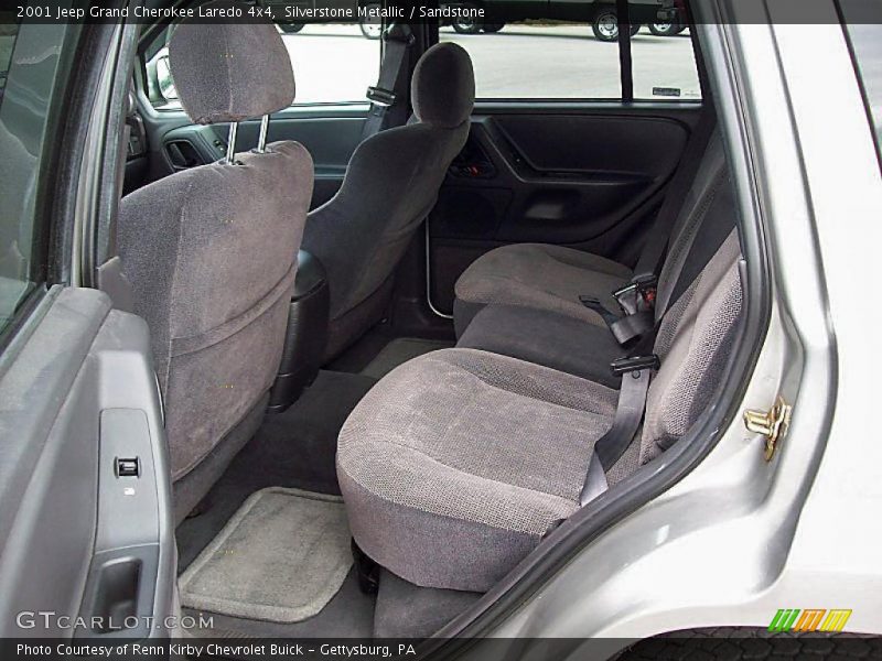 Silverstone Metallic / Sandstone 2001 Jeep Grand Cherokee Laredo 4x4