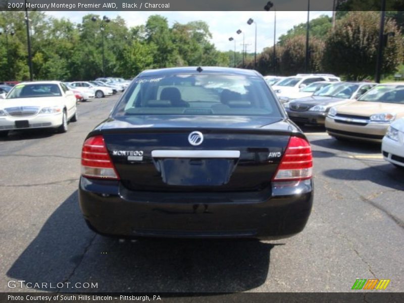 Black / Charcoal 2007 Mercury Montego Premier AWD