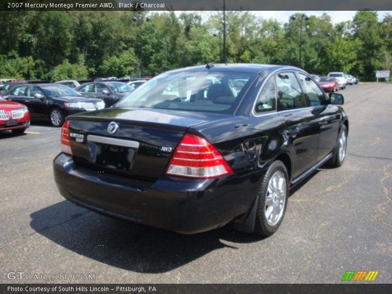 Black / Charcoal 2007 Mercury Montego Premier AWD