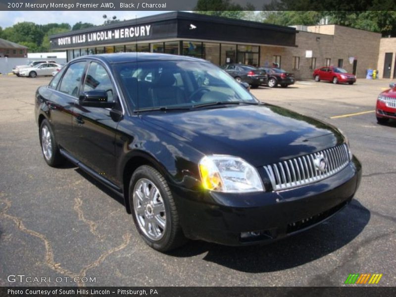 Black / Charcoal 2007 Mercury Montego Premier AWD