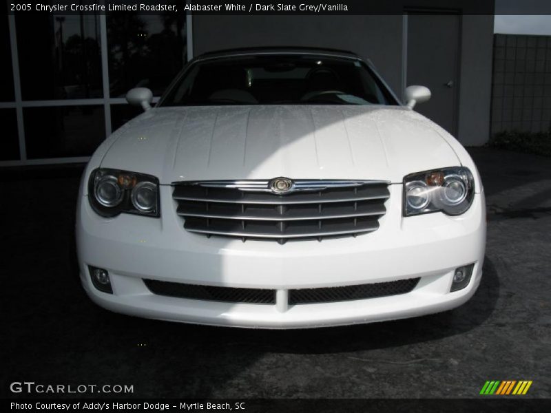 Alabaster White / Dark Slate Grey/Vanilla 2005 Chrysler Crossfire Limited Roadster