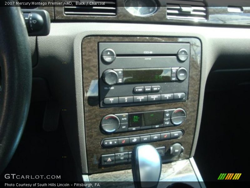 Black / Charcoal 2007 Mercury Montego Premier AWD