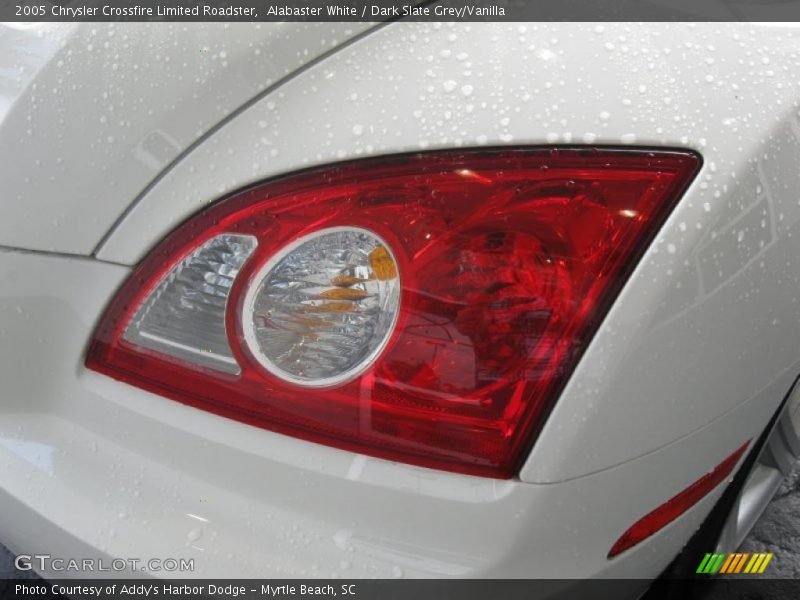 Alabaster White / Dark Slate Grey/Vanilla 2005 Chrysler Crossfire Limited Roadster