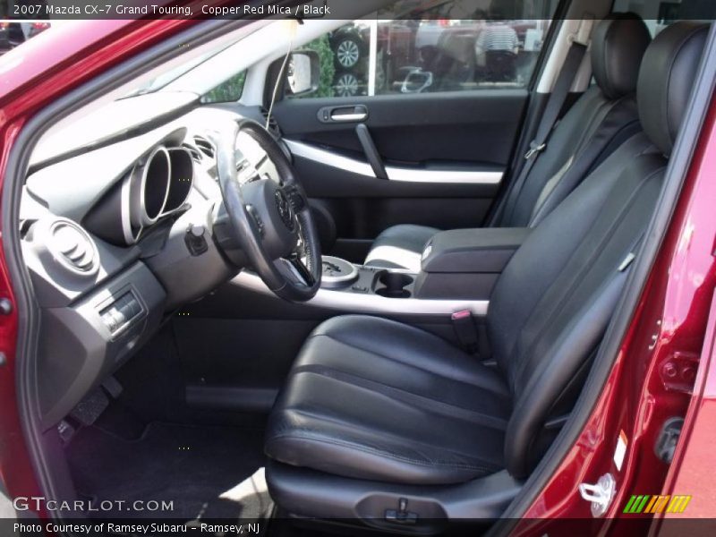 Copper Red Mica / Black 2007 Mazda CX-7 Grand Touring
