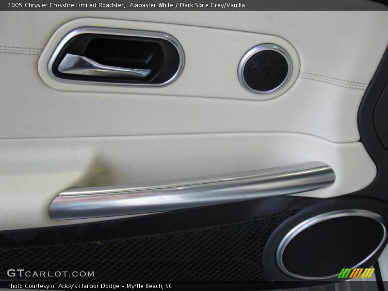 Alabaster White / Dark Slate Grey/Vanilla 2005 Chrysler Crossfire Limited Roadster