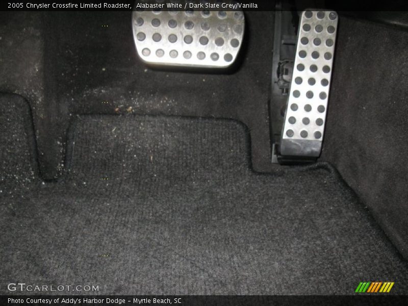 Controls of 2005 Crossfire Limited Roadster