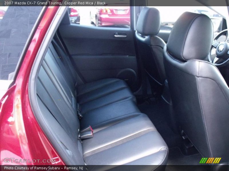 Copper Red Mica / Black 2007 Mazda CX-7 Grand Touring