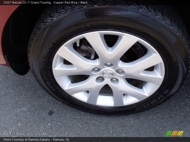 Copper Red Mica / Black 2007 Mazda CX-7 Grand Touring
