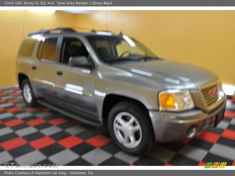 Steel Grey Metallic / Ebony Black 2006 GMC Envoy XL SLE 4x4