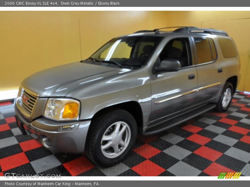Steel Grey Metallic / Ebony Black 2006 GMC Envoy XL SLE 4x4