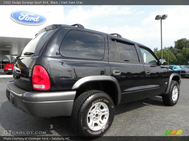 Black / Dark Slate Gray 2002 Dodge Durango Sport 4x4