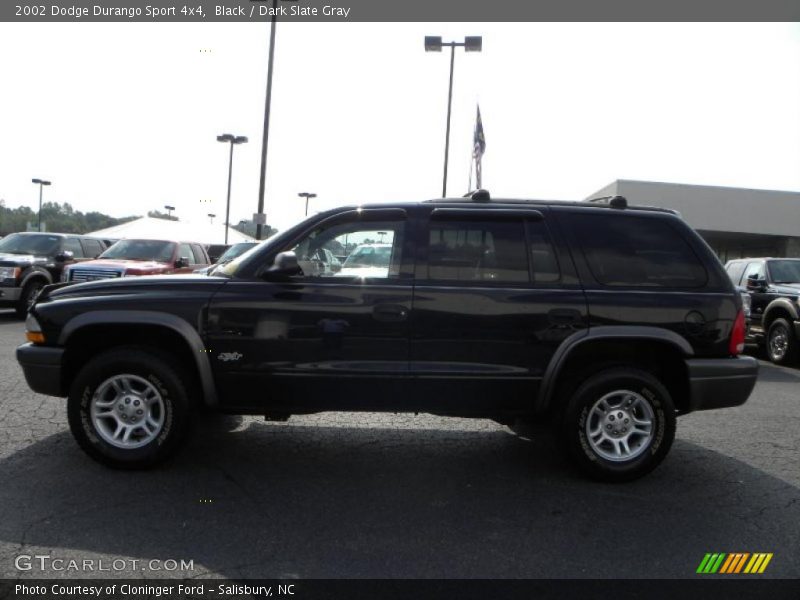 Black / Dark Slate Gray 2002 Dodge Durango Sport 4x4