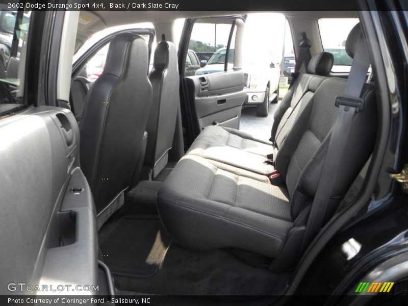 Black / Dark Slate Gray 2002 Dodge Durango Sport 4x4