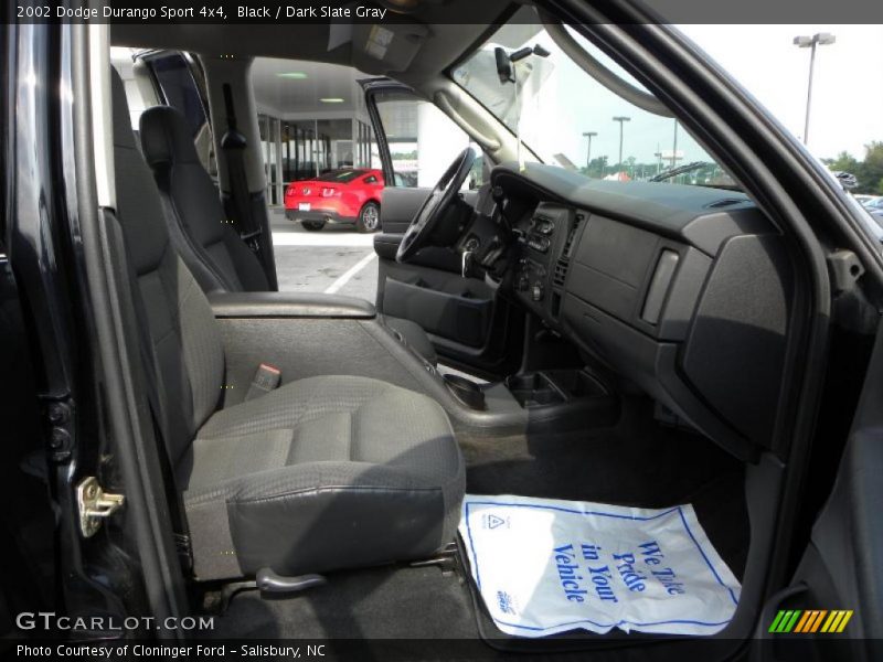 Black / Dark Slate Gray 2002 Dodge Durango Sport 4x4
