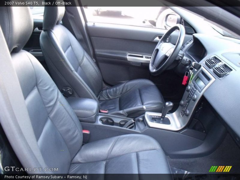 Black / Off-Black 2007 Volvo S40 T5