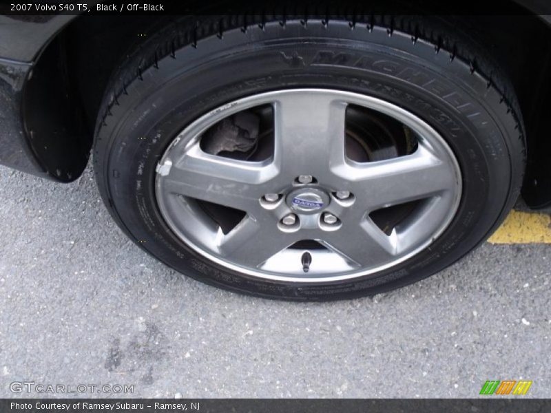 Black / Off-Black 2007 Volvo S40 T5