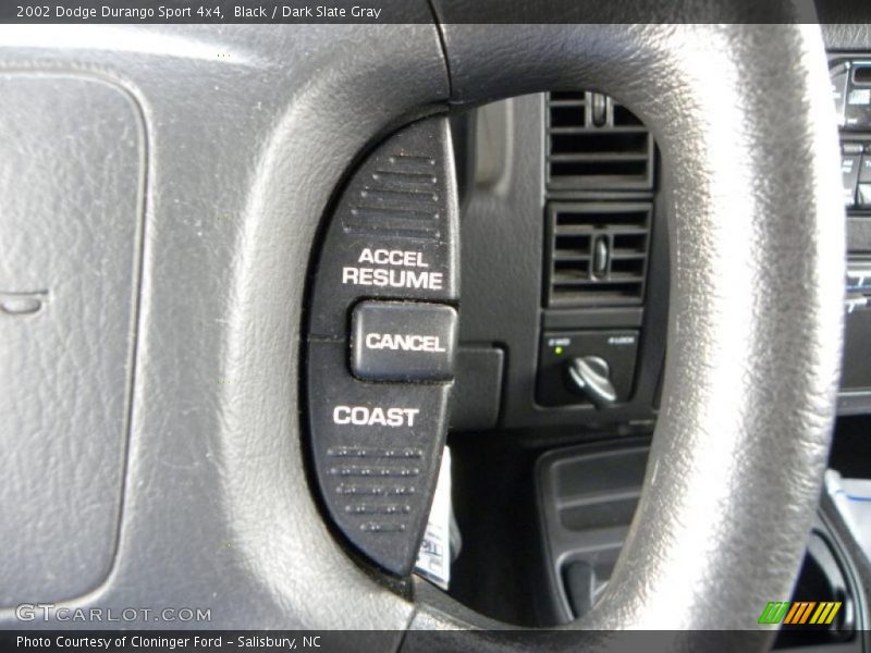 Black / Dark Slate Gray 2002 Dodge Durango Sport 4x4