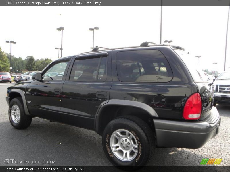 Black / Dark Slate Gray 2002 Dodge Durango Sport 4x4