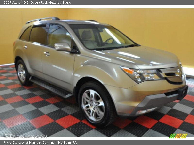 Desert Rock Metallic / Taupe 2007 Acura MDX