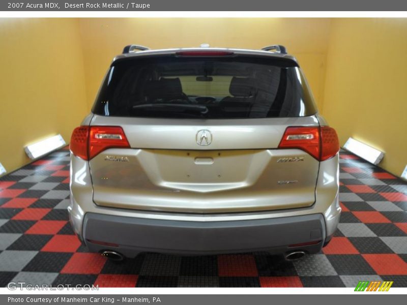 Desert Rock Metallic / Taupe 2007 Acura MDX