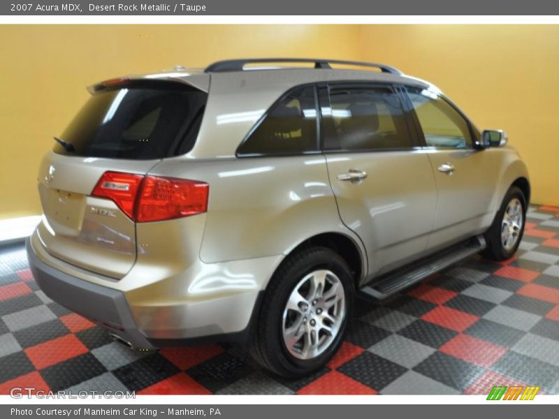 Desert Rock Metallic / Taupe 2007 Acura MDX