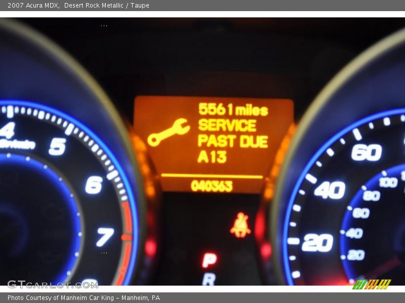 Desert Rock Metallic / Taupe 2007 Acura MDX