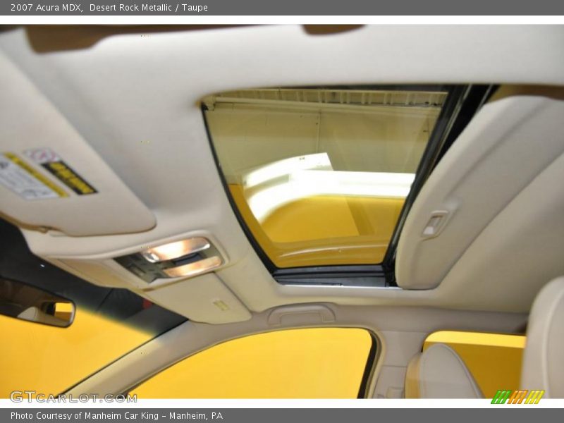 Desert Rock Metallic / Taupe 2007 Acura MDX