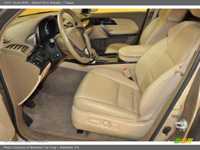 Desert Rock Metallic / Taupe 2007 Acura MDX
