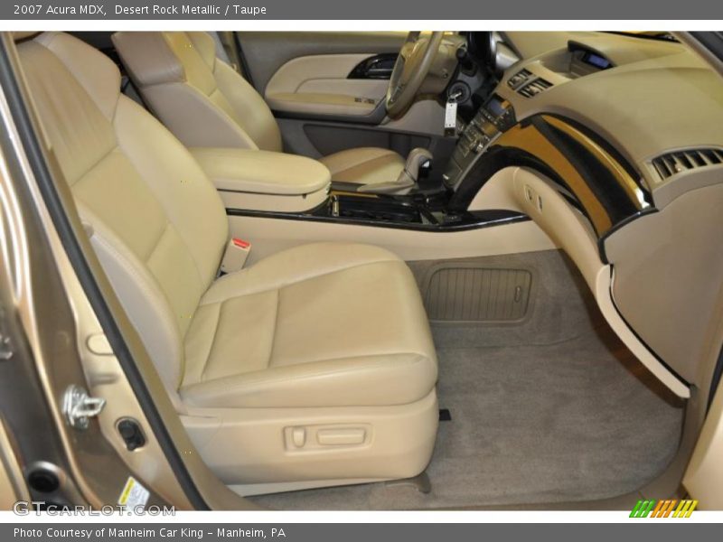 Desert Rock Metallic / Taupe 2007 Acura MDX