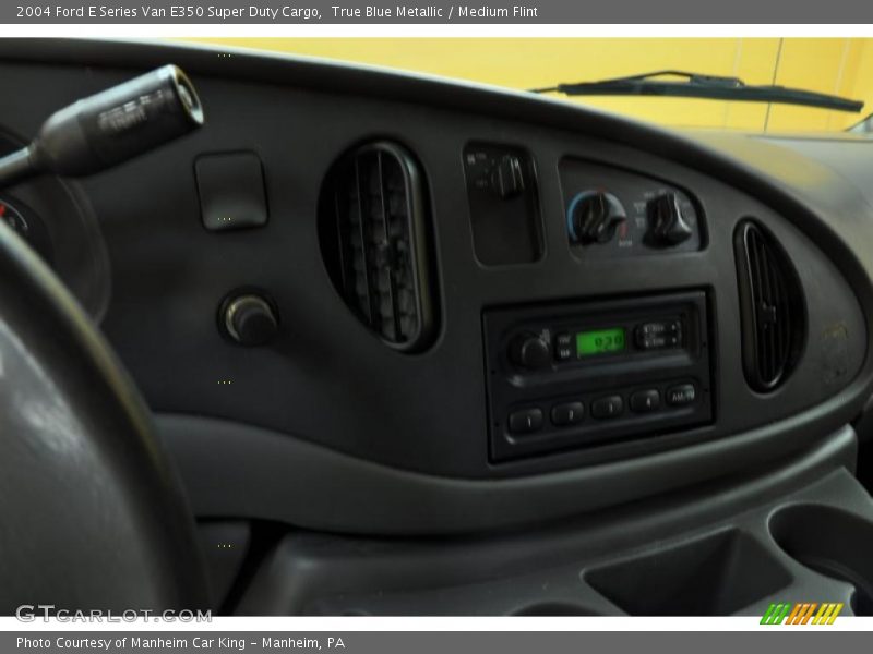True Blue Metallic / Medium Flint 2004 Ford E Series Van E350 Super Duty Cargo