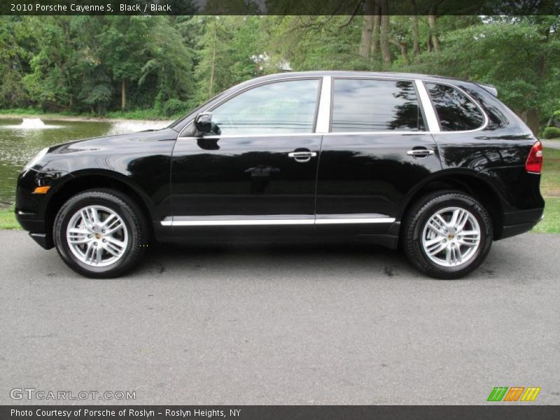 Black / Black 2010 Porsche Cayenne S