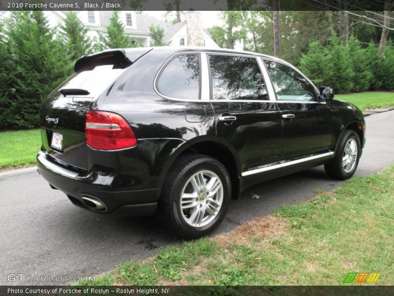 Black / Black 2010 Porsche Cayenne S