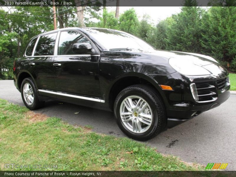 Black / Black 2010 Porsche Cayenne S