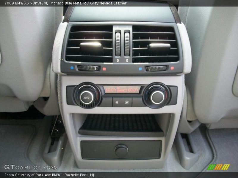 Monaco Blue Metallic / Grey Nevada Leather 2009 BMW X5 xDrive30i