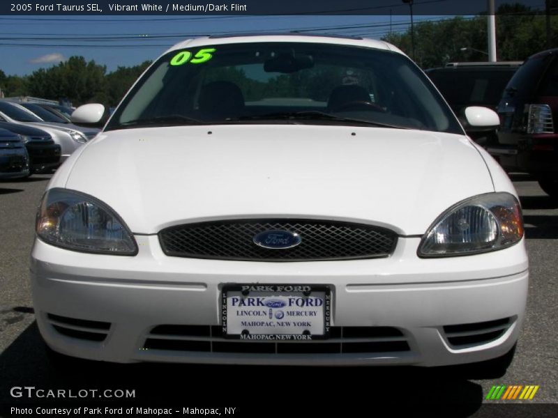Vibrant White / Medium/Dark Flint 2005 Ford Taurus SEL