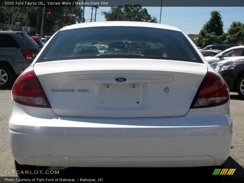 Vibrant White / Medium/Dark Flint 2005 Ford Taurus SEL