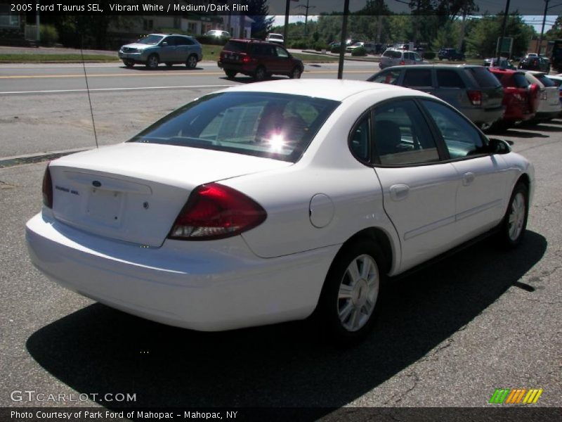 Vibrant White / Medium/Dark Flint 2005 Ford Taurus SEL