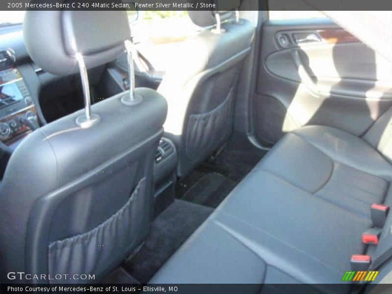 Pewter Silver Metallic / Stone 2005 Mercedes-Benz C 240 4Matic Sedan
