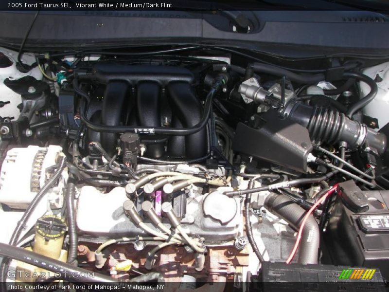 Vibrant White / Medium/Dark Flint 2005 Ford Taurus SEL