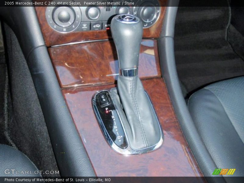 Pewter Silver Metallic / Stone 2005 Mercedes-Benz C 240 4Matic Sedan