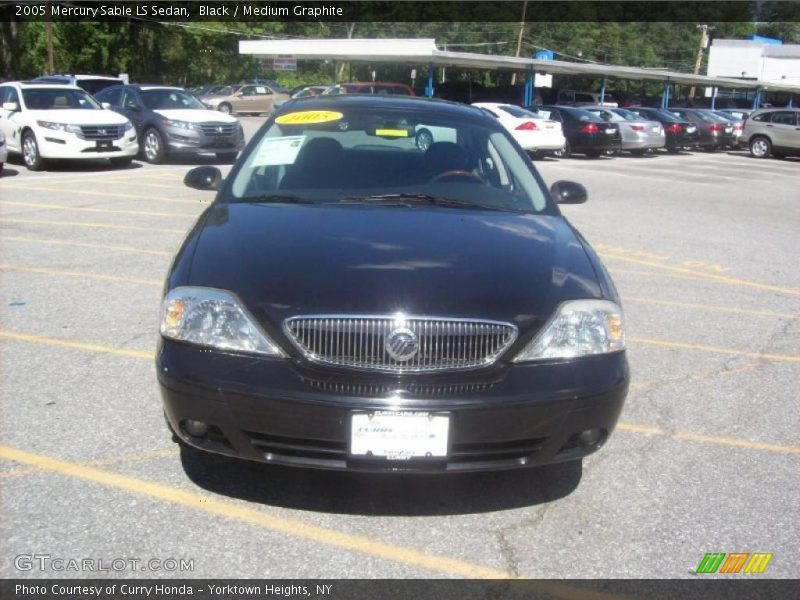 Black / Medium Graphite 2005 Mercury Sable LS Sedan