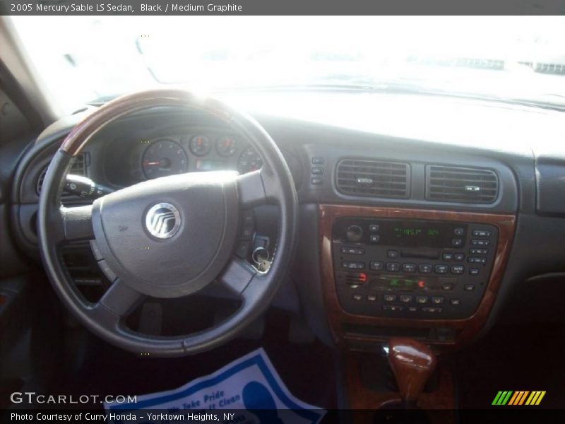 Black / Medium Graphite 2005 Mercury Sable LS Sedan