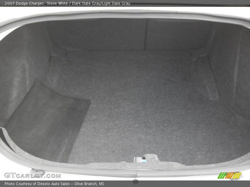 Stone White / Dark Slate Gray/Light Slate Gray 2007 Dodge Charger