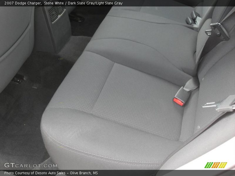Stone White / Dark Slate Gray/Light Slate Gray 2007 Dodge Charger
