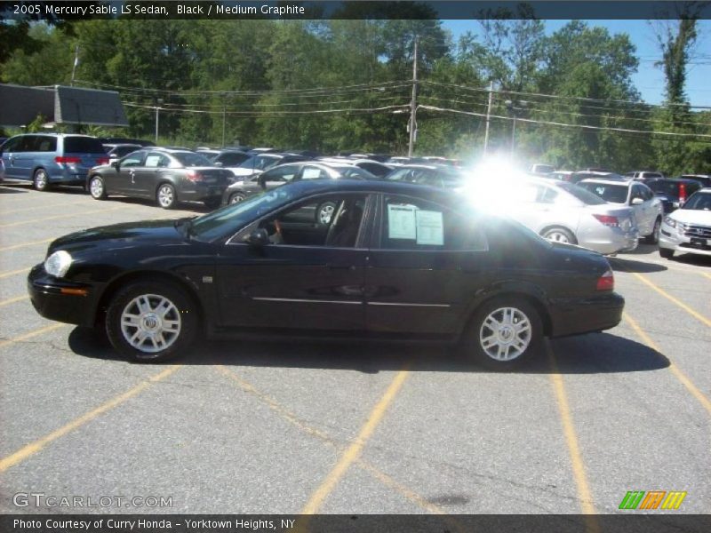 Black / Medium Graphite 2005 Mercury Sable LS Sedan